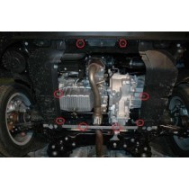 Protection sous moteur et de la boîte de vitesse Lancia Delta 3