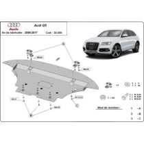 Protection sous moteur et de la radiateur Audi Q5