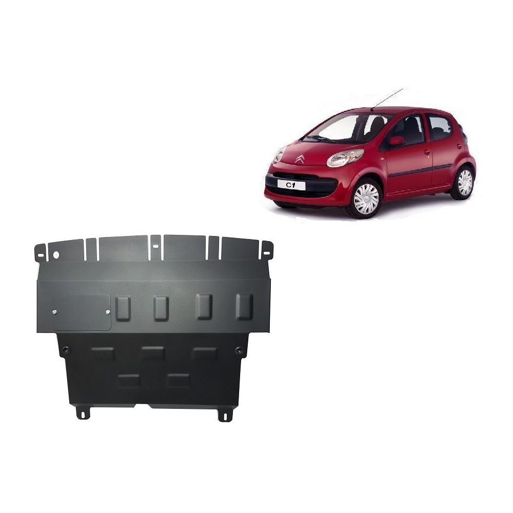 Protection sous moteur et de la boîte de vitesse Citroen C 1