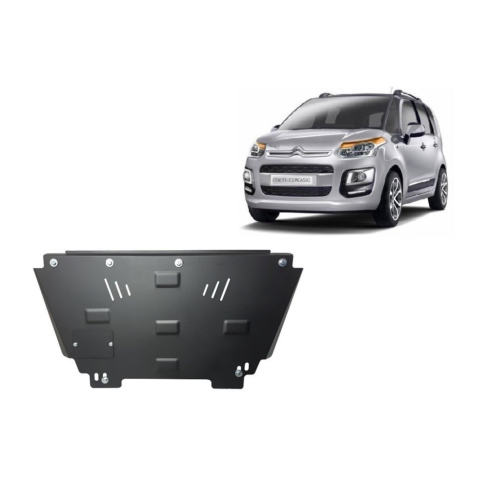 Protection sous moteur et de la boîte de vitesse Citroen C3 Picasso