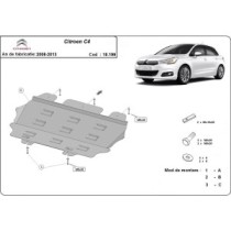 Protection sous moteur et de la boîte de vitesse Citroen C4