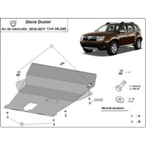Protection sous moteur et de la boîte de vitesse Dacia Duster - 2,5 mm