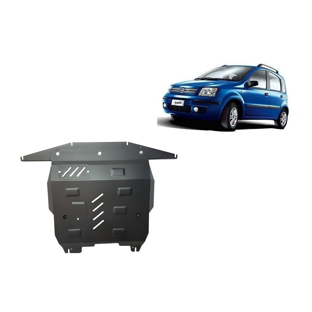 Protection sous moteur et de la boîte de vitesse Fiat Panda