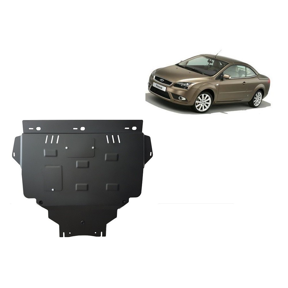 Protection sous moteur et de la boîte de vitesse Ford Focus 2