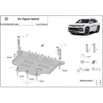 Aluminium protection sous moteur et de la boîte de vitesse VW Tiguan