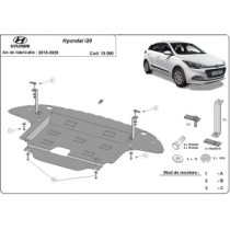 Protection sous moteur et de la boîte de vitesse Hyundai i20