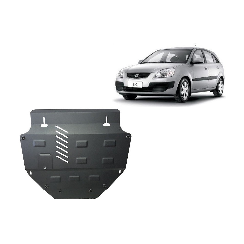 Protection sous moteur et de la boîte de vitesse Kia Rio 2
