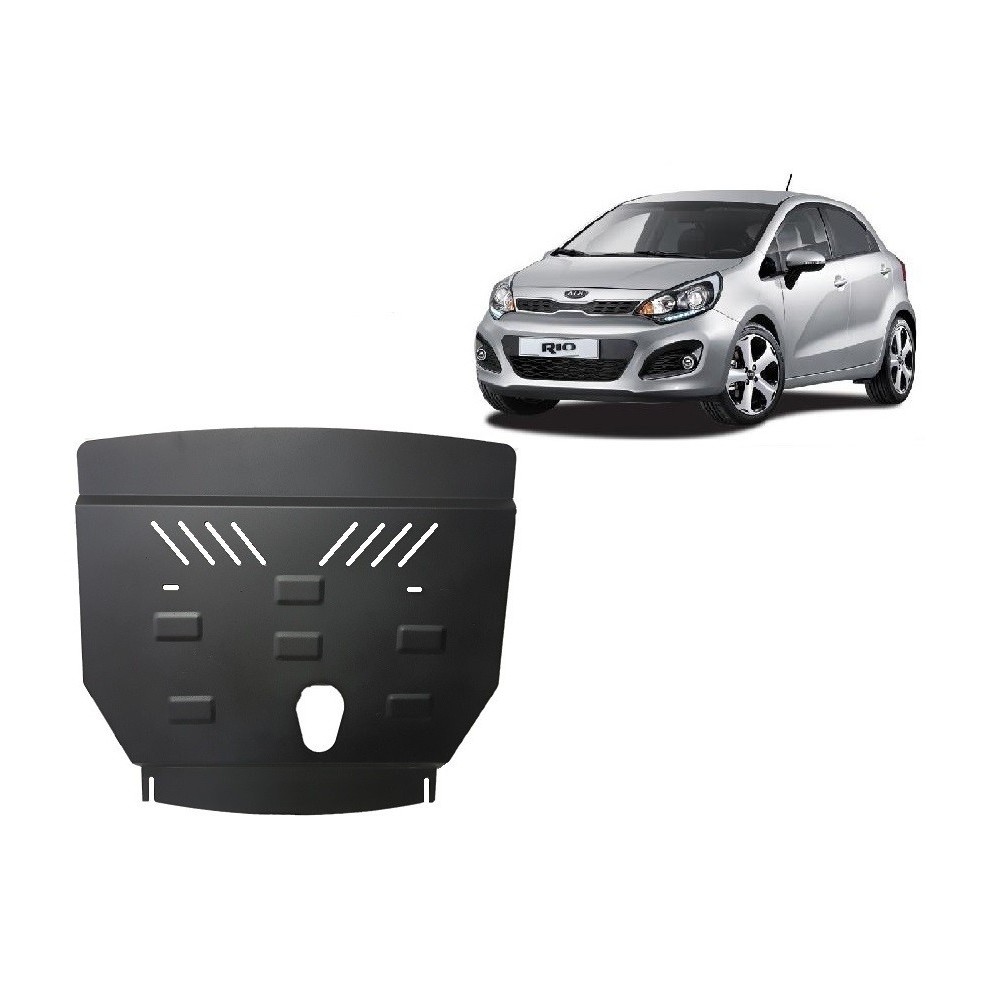 Protection sous moteur et de la boîte de vitesse Kia Rio 3