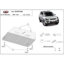 Protection sous moteur et de la boîte de vitesse Kia Sportage