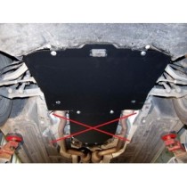 Protection sous moteur et de la radiateur Mercedes E-Classe W211