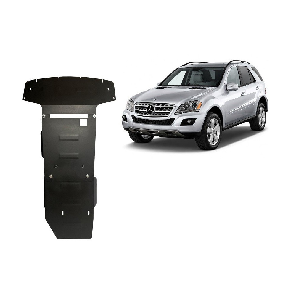 Protection sous moteur et de la boîte de vitesse Mercedes ML W164
