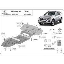 Protection sous moteur et de la boîte de vitesse Mercedes ML W164