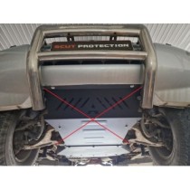 Protection de la boîte de vitesse Mitsubishi Pajero 4 (V80, V90)