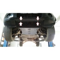 Protection sous moteur et de la radiateur Mitsubishi Pajero 4 (V80, V90)