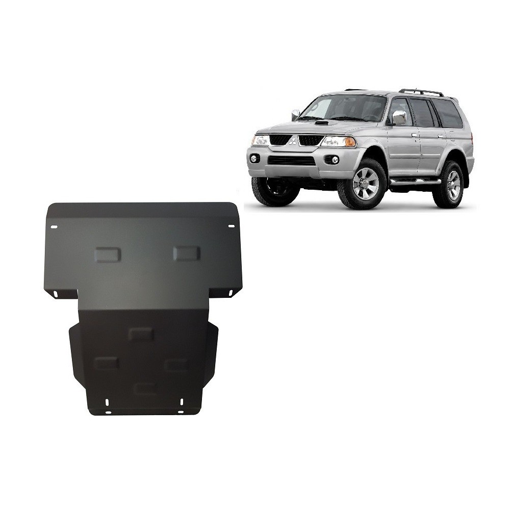Protection sous moteur et de la radiateur Mitsubishi Pajero Sport 1
