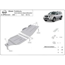 Protection de la boîte de vitesse et de la différentiel Nissan Pathfinder