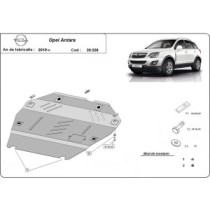 Protection sous moteur et de la boîte de vitesse Opel Antara