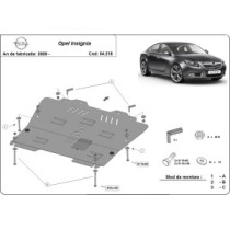 Protection sous moteur et de la boîte de vitesse Opel Insignia