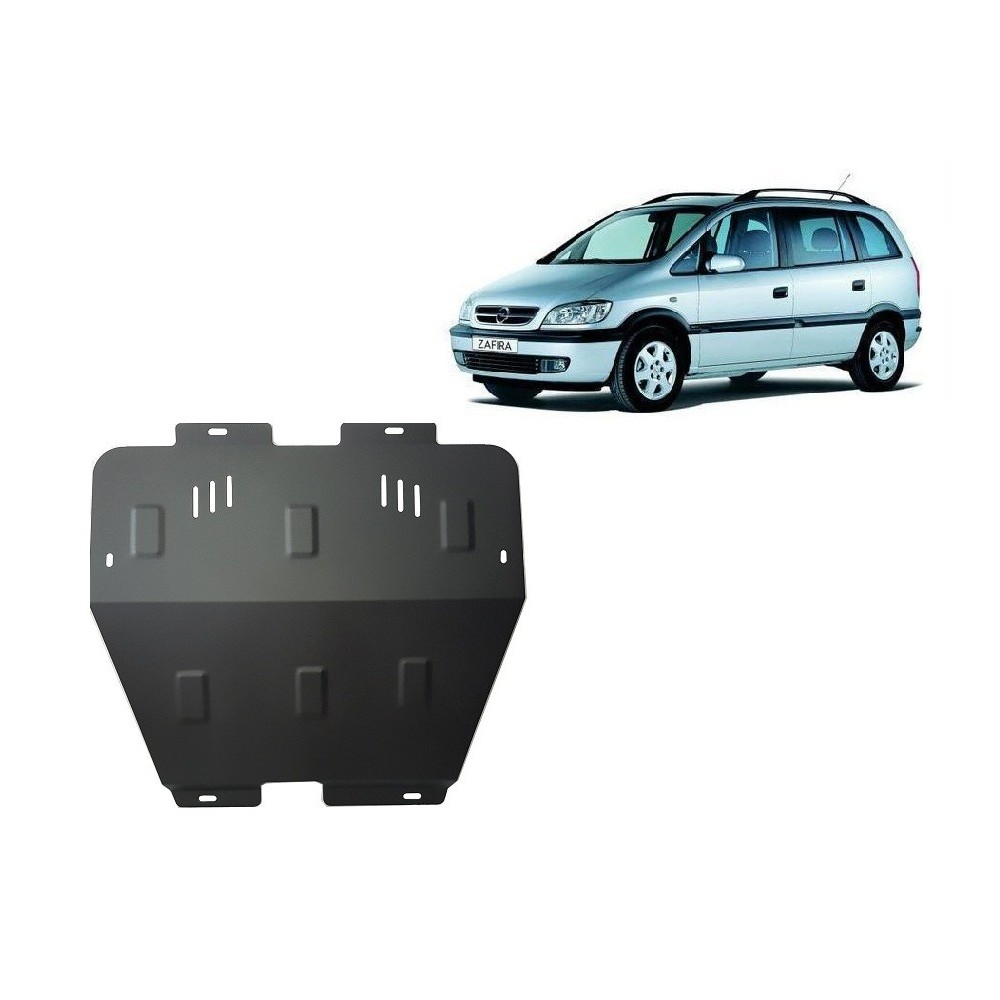 Protection sous moteur et de la boîte de vitesse Opel Zafira A