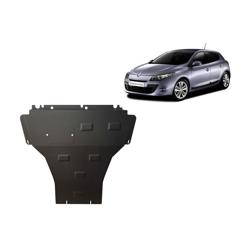 Protection sous moteur et de la boîte de vitesse Renault Megane 3