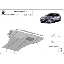 Protection sous moteur et de la boîte de vitesse Renault Megane 3