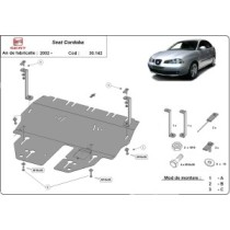 Protection sous moteur et de la boîte de vitesse Seat Cordoba Petrol