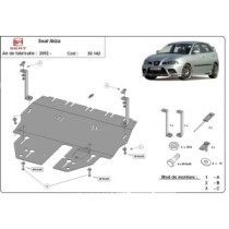 Protection sous moteur et de la boîte de vitesse Seat Ibiza Petrol