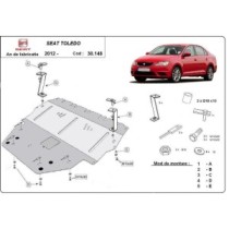 Protection sous moteur et de la boîte de vitesse Seat Toledo 4