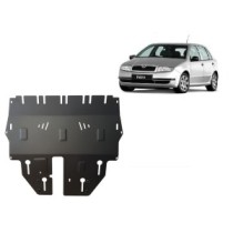 Protection sous moteur et de la boîte de vitesse Skoda Fabia 1