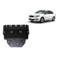 Protection sous moteur et de la boîte de vitesse Skoda Rapid