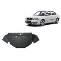 Protection sous moteur et de la radiateur Skoda Superb - 2.5 Tdi, V6