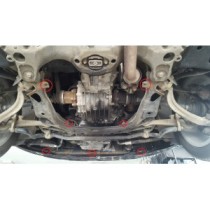 Protection sous moteur et de la radiateur Skoda Superb - 2.5 Tdi, V6