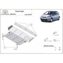 Protection sous moteur et de la boîte de vitesse Toyota Aygo AB10