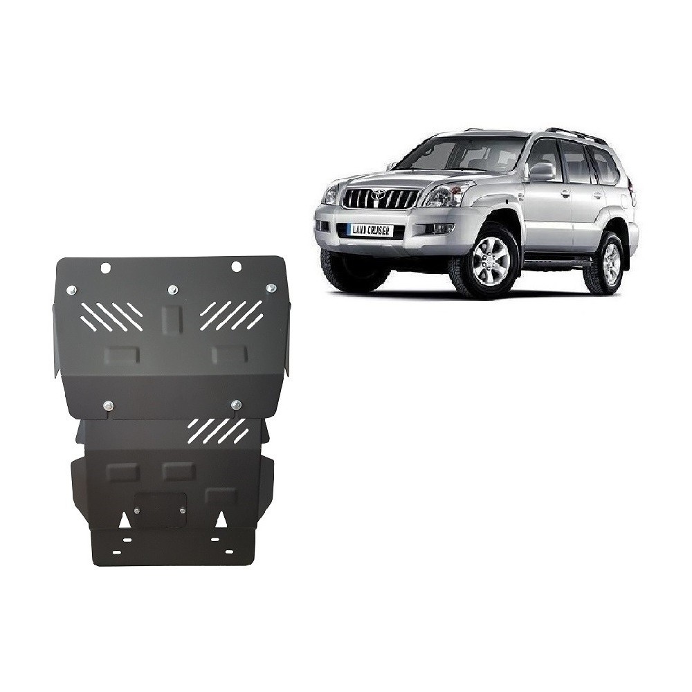 Protection sous moteur et de la radiateur Toyota Land Cruiser J120