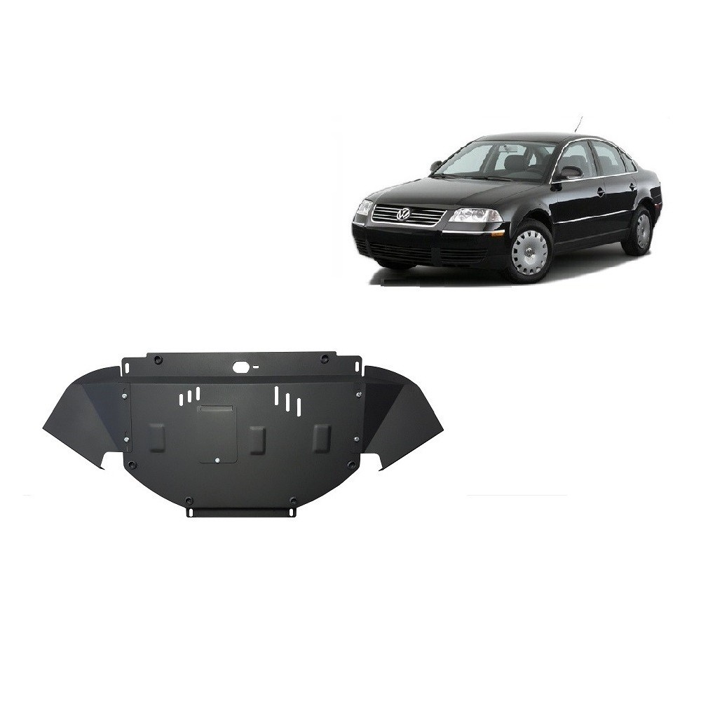 Protection sous moteur et de la radiateur VW Passat B5.5