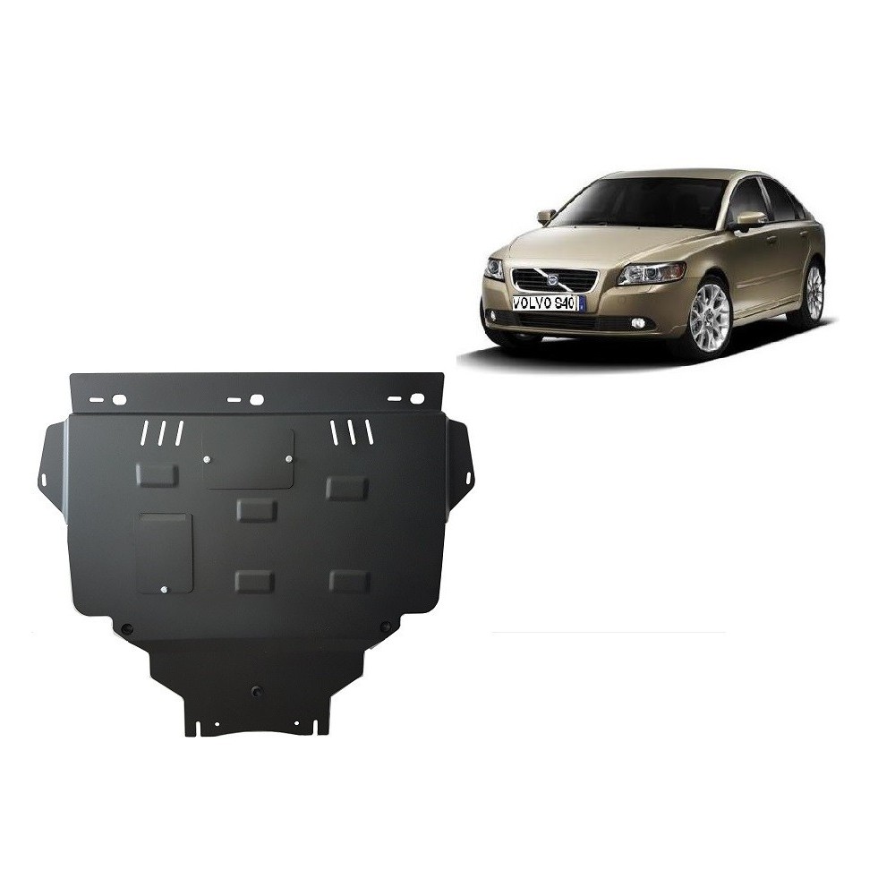 Protection sous moteur et de la boîte de vitesse Volvo S40