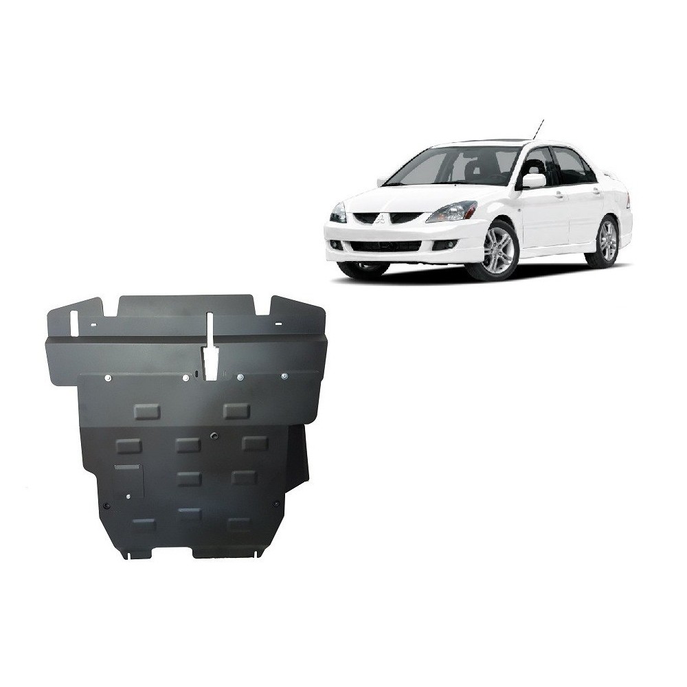 Protection sous moteur et de la boîte de vitesse Mitsubishi Lancer
