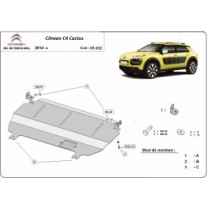 Protection sous moteur et de la boîte de vitesse Citroen C4 Cactus