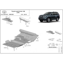 Protection sous moteur et de la radiateur Toyota Land Cruiser 150