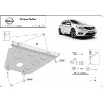 Protection sous moteur et de la boîte de vitesse Nissan Pulsar