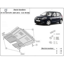 Protection sous moteur et de la boîte de vitesse Dacia Sandero