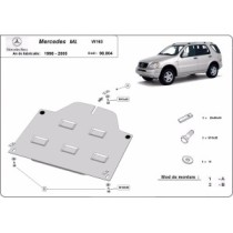 Protection du différentiel - RWD Mercedes ML W163