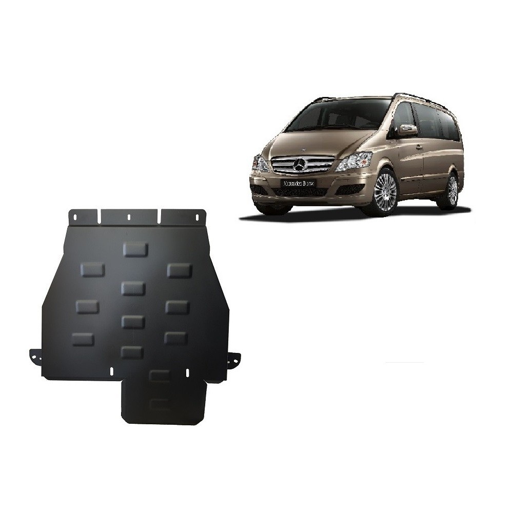 Protection de la boîte de vitesse Mercedes Viano W639 - 4x4 - Boîte de vitesse automatique