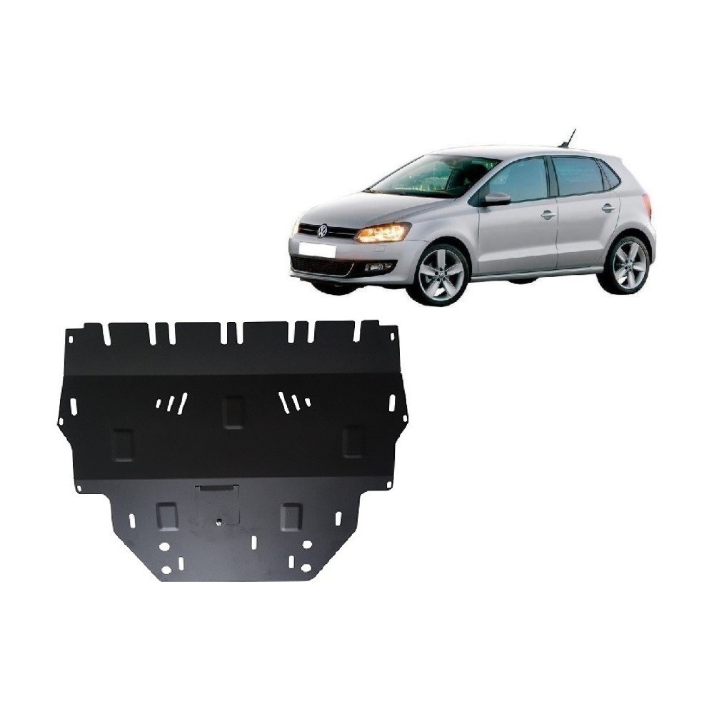 Protection sous moteur et de la boîte de vitesse Vw Polo 6R Diesel