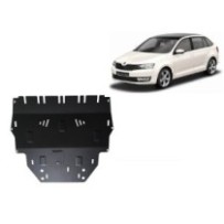 Protection sous moteur et de la boîte de vitesse Skoda Spaceback