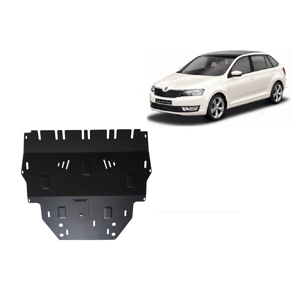 Protection sous moteur et de la boîte de vitesse Skoda Spaceback