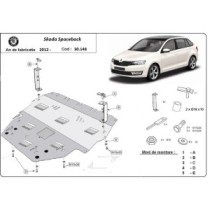 Protection sous moteur et de la boîte de vitesse Skoda Spaceback