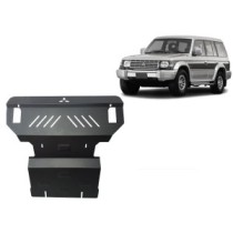 Protection sous moteur et de la radiateur Mitsubishi Pajero 2