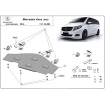 Protection EGR, system STOP&GO Mercedes Viano W447 4x2, 1.6 D