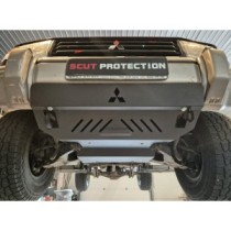 Protection sous moteur et de la radiateur Mitsubishi Pajero 2